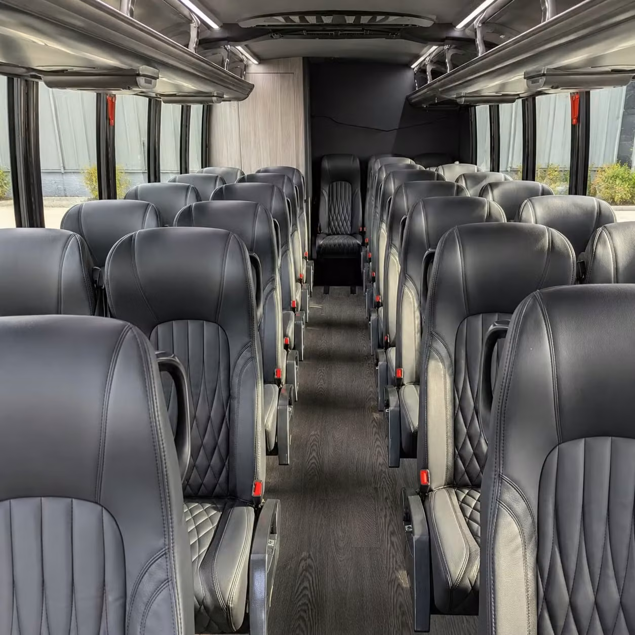30 passenger minibus inside