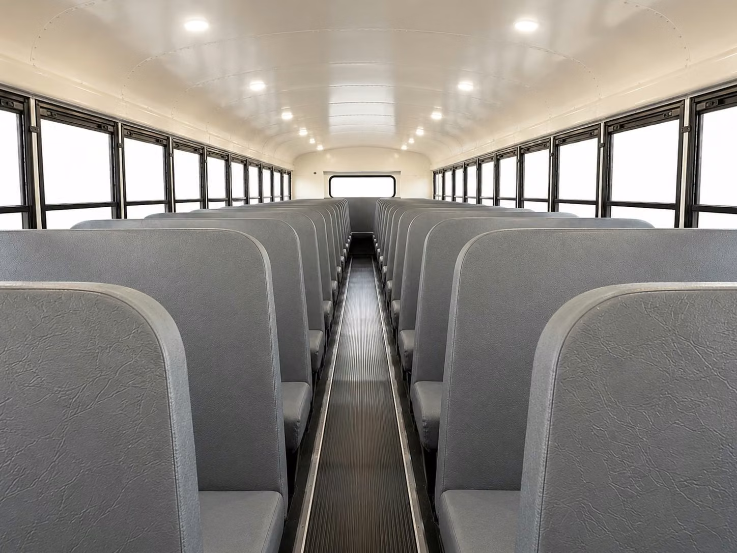 school bus interior