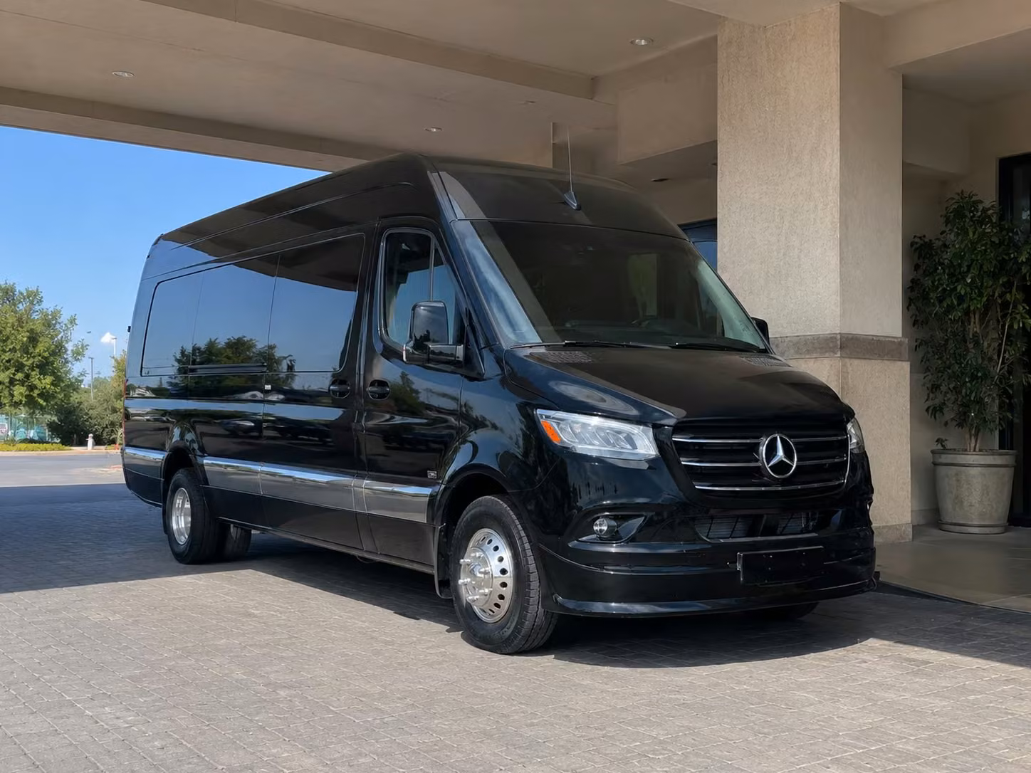 sprinter van with driver